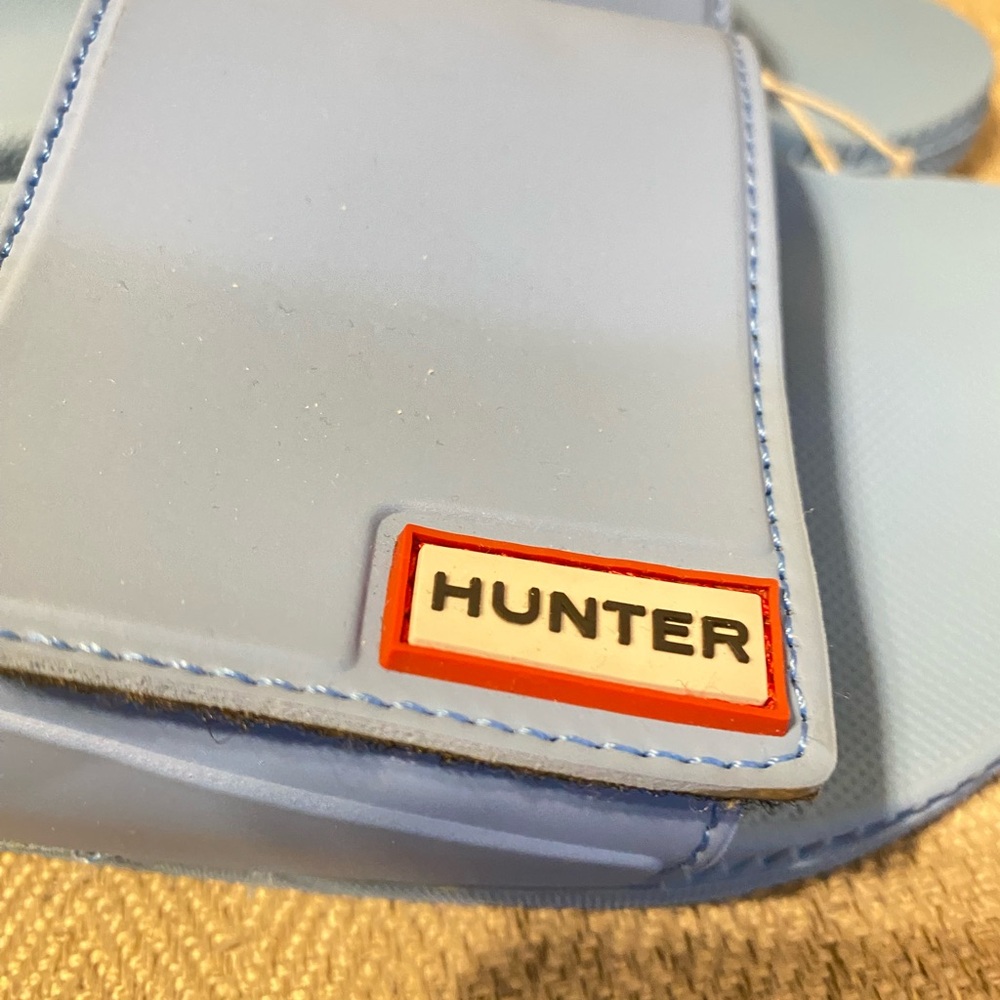 NWT Blue hunter slides - Picture 3 of 5